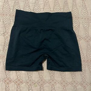 Black High-Waisted Athletic Shorts